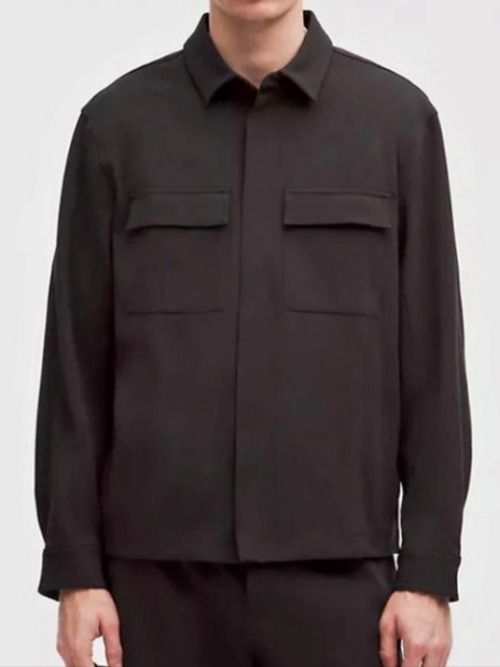 lululemon Sojourn Overshirt Black